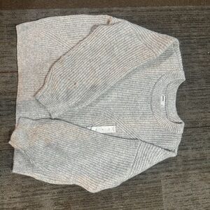 Sonoma Women's Gray Crewneck Sweater